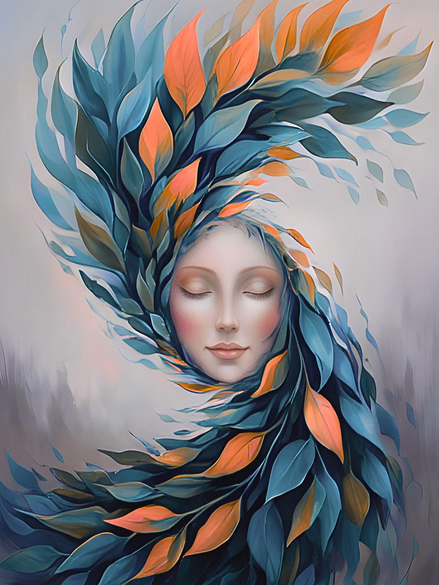 Graphic Art "Swirling thoughts"