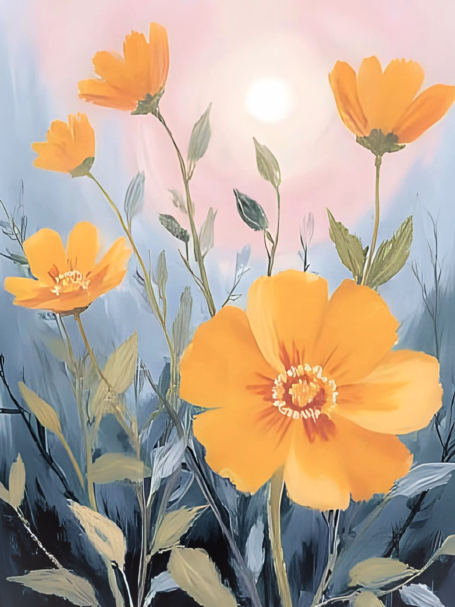 Graphic Art By Pär "Wild Flower 2501"