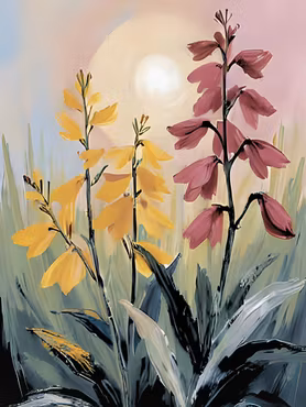 Graphic Art by Pär "Wild Flower 2507"