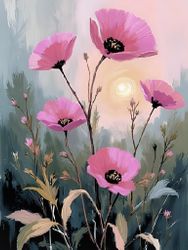 Graphic Art By Pär "Wild Flower 2508"
