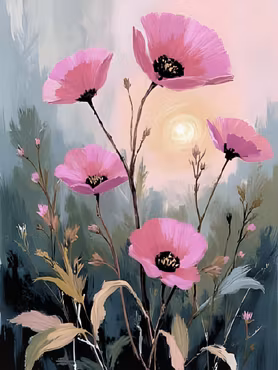 Graphic Art By Pär "Wild Flower 2508"