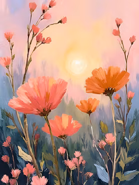 Graphic Art By Pär "Wild Flower 2509"