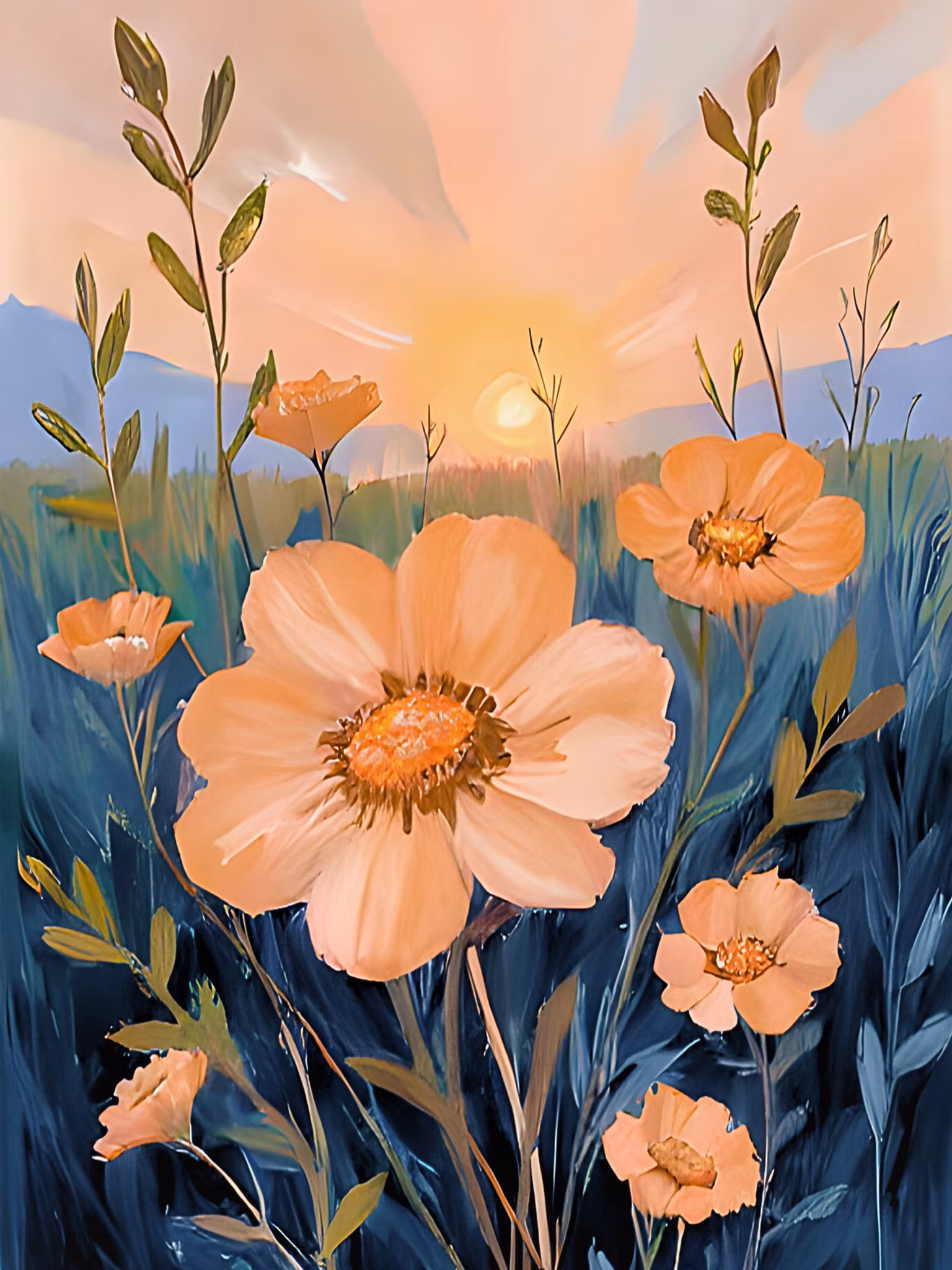 Graphic Art By Pär "Wild Flower 2512"