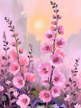 Graphic Art By Pär "Wild Flower 2514"