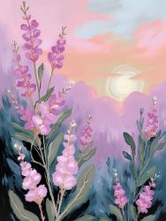 Graphic Art By Pär "Wild Flower 2519"