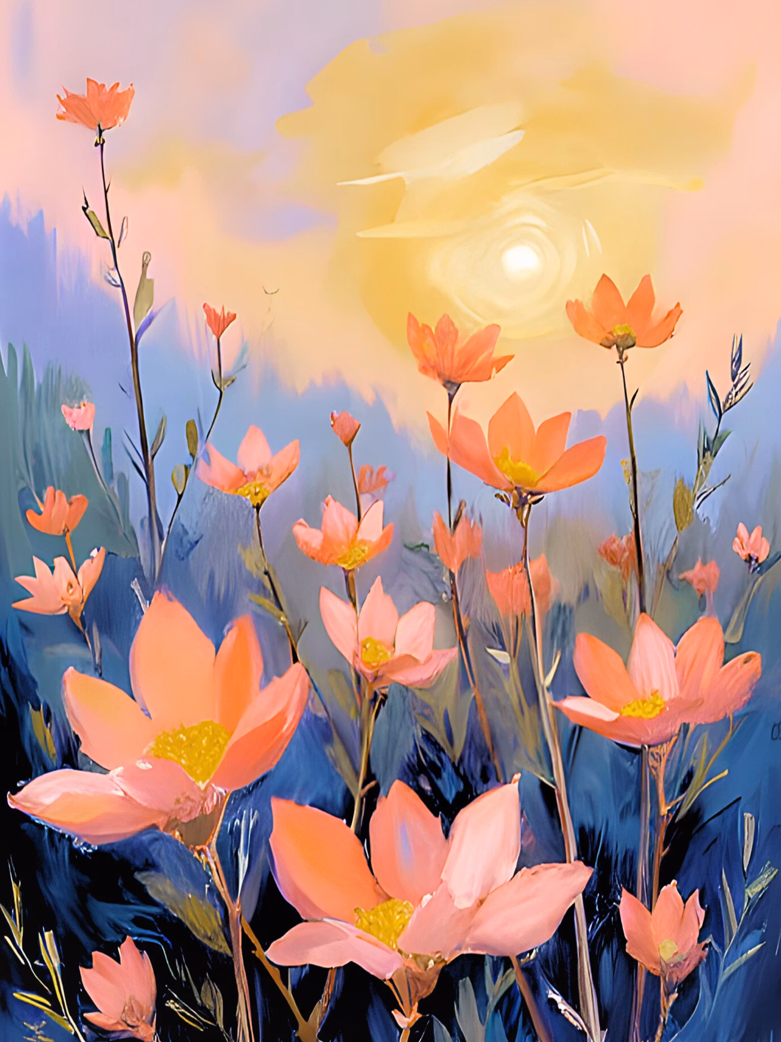 Graphic Art by Pär "Wild Flower 2524"