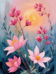 Graphic Art By Pär "Wild Flower 2525"