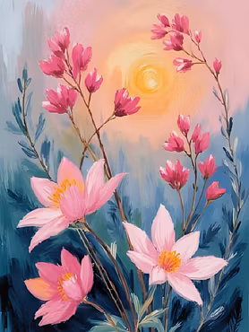 Graphic Art By Pär "Wild Flower 2525"