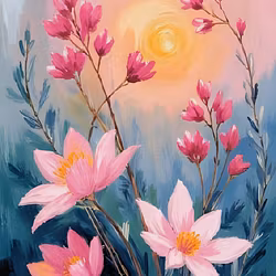 Graphic Art By Pär "Wild Flower 2525"