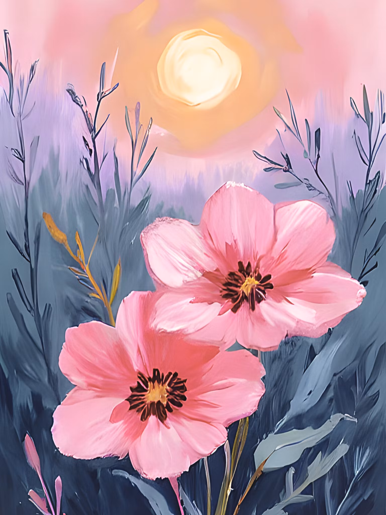 Graphic Art By Pär "Wild Flower 2531"