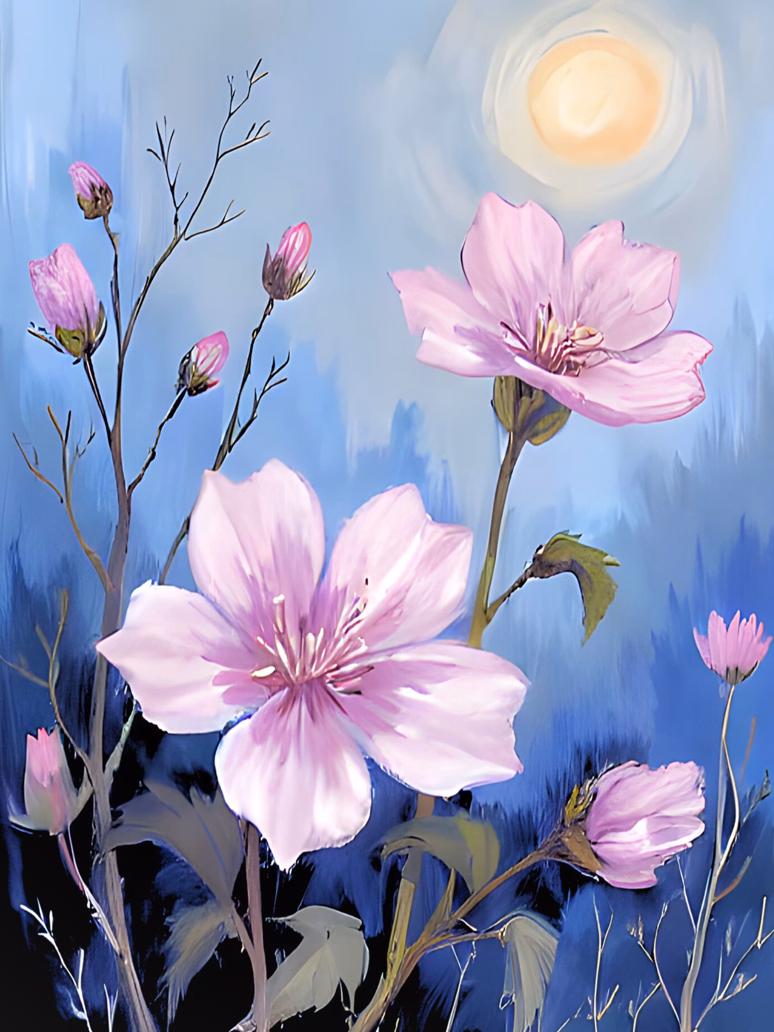 Graphic Art By Pär "Wild Flower 2535"