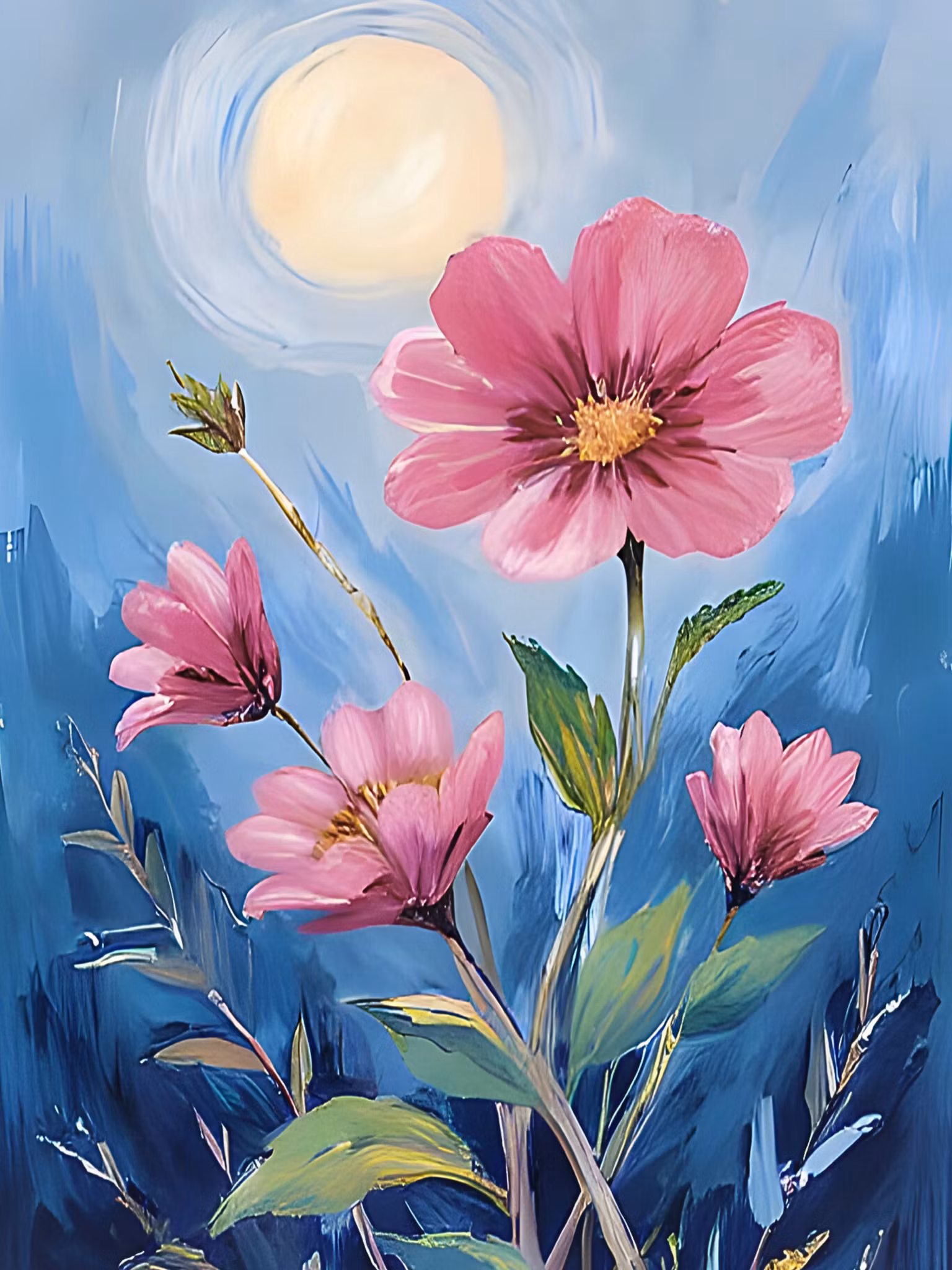 Graphic Art By Pär "Wild Flower 2537"