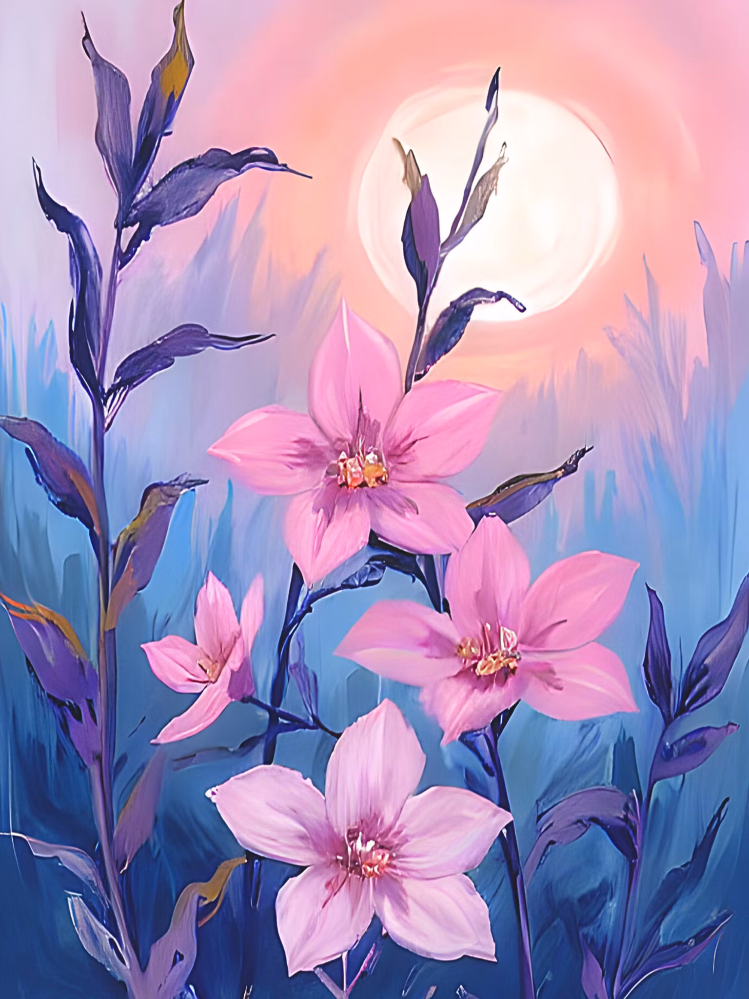 Graphic Art By Pär "Wild Flower 2538"