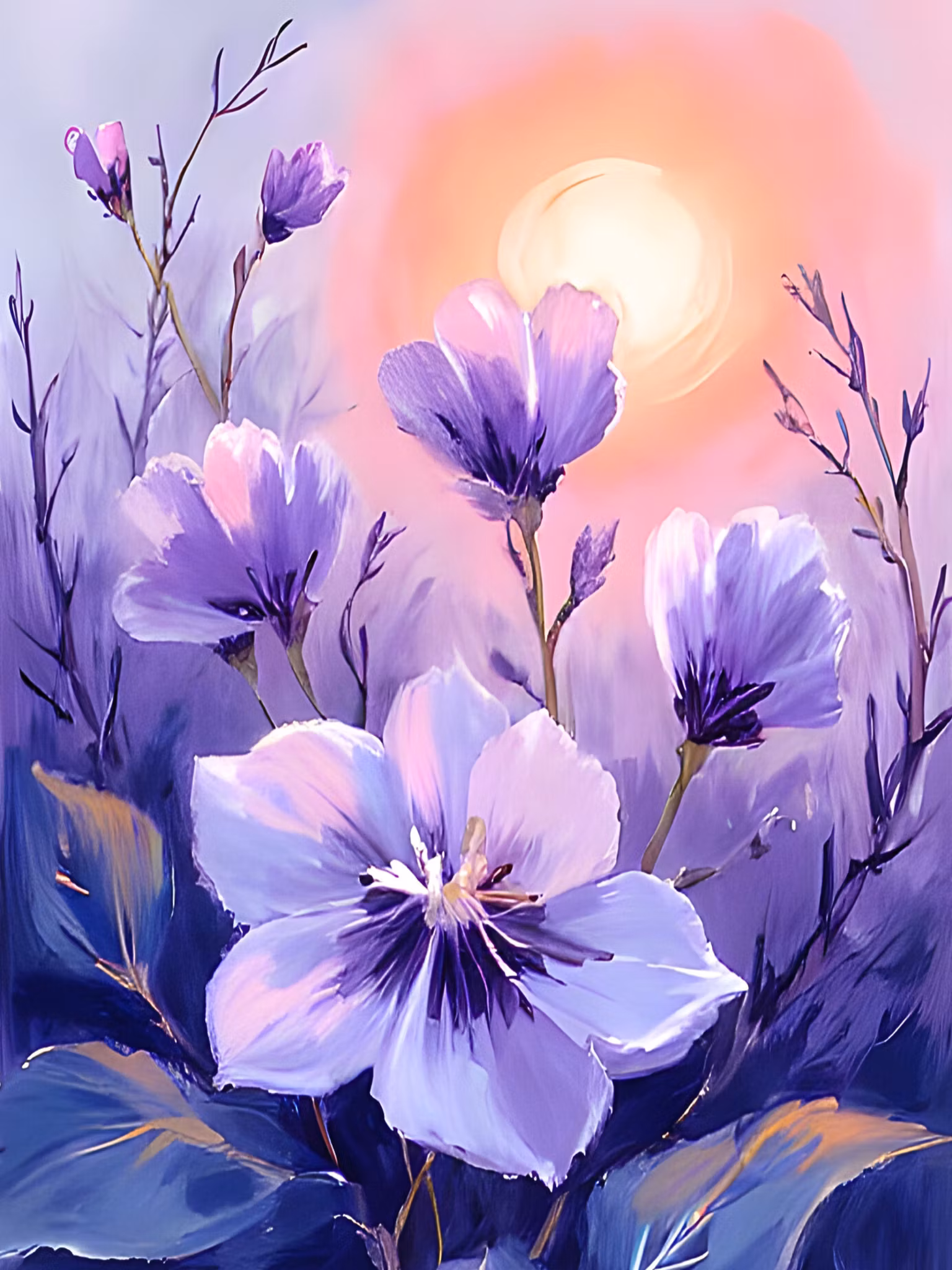 Graphic Art By Pär "Wild Flower 2540"