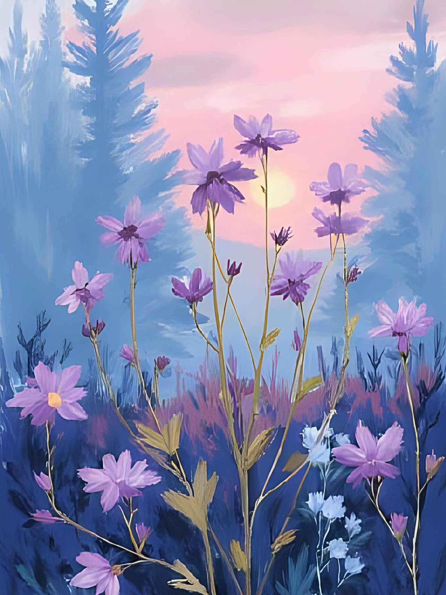 Graphic Art by Pär "Wild Flower 2544"