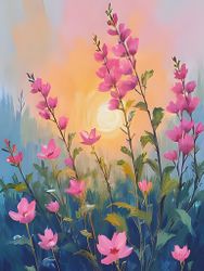 Graphic Art by Pär "Wild Flower 2548"