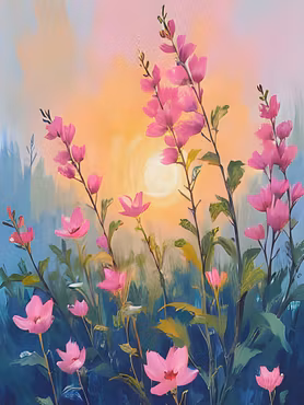 Graphic Art by Pär "Wild Flower 2548"