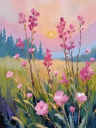 Graphic Art by Pär "Wild Flower 2552"