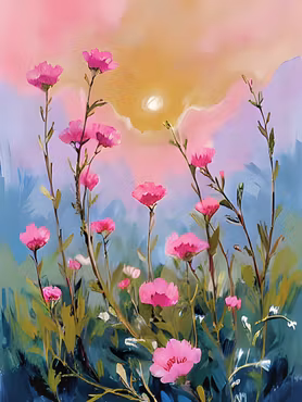 Graphic Art by Pär "Wild Flower 2553"