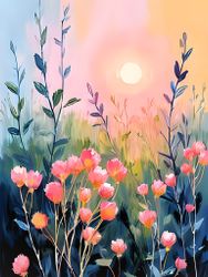 Graphic Art by Pär "Wild Flower 2555"