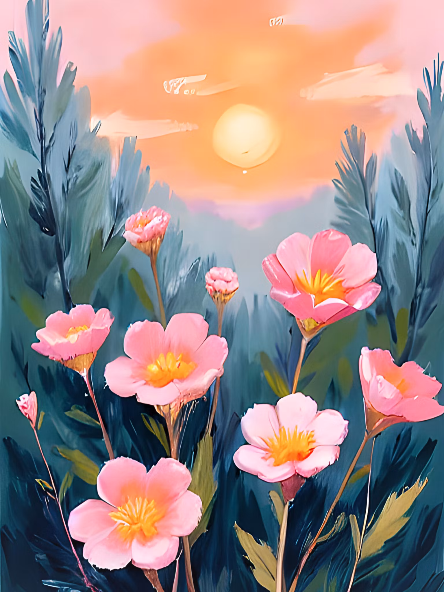 Graphic Art by Pär "Wild Flower 2561"