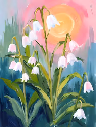 Graphic Art by Pär "Wild Flower 2563"