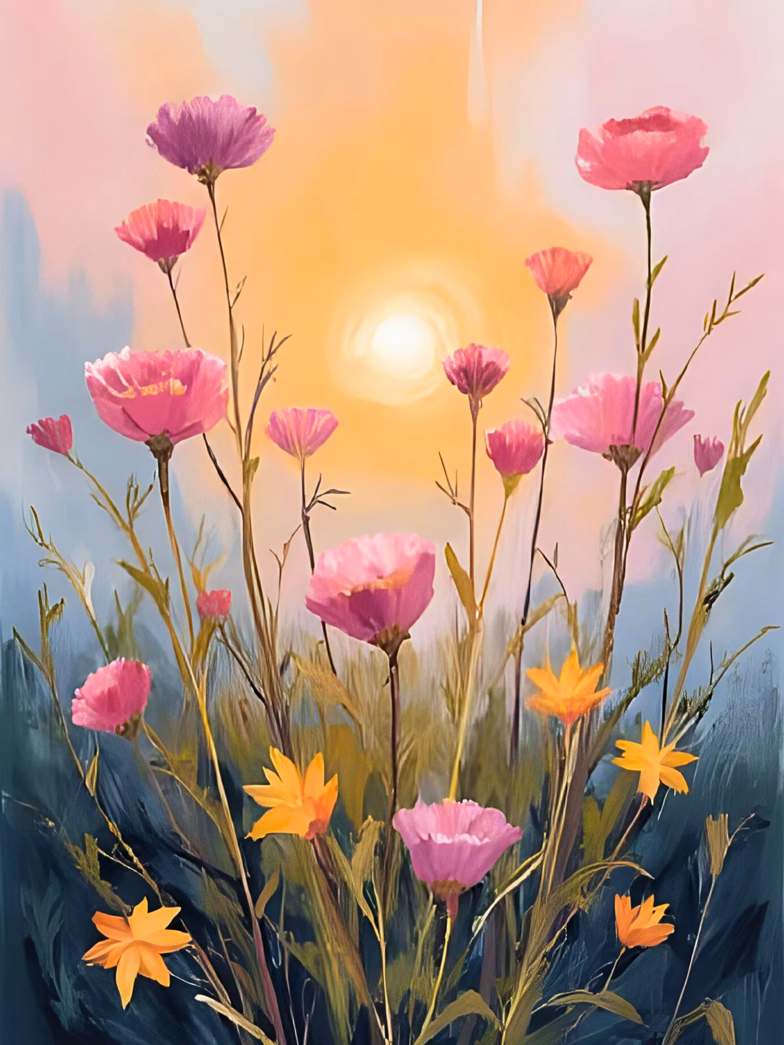 Graphic Art by Pär "Wild Flower 2564"