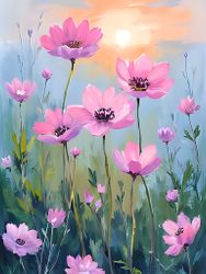 Graphic Art by Pär "Wild Flower 2567"