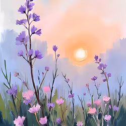 Graphic Art by Pär "Wild Flower 2569"