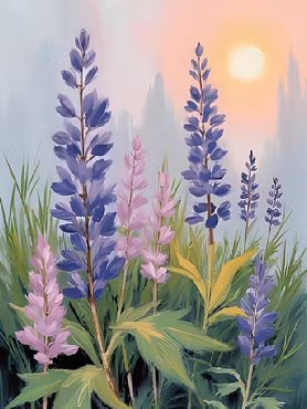 Graphic Art by Pär "Wild Flower 2571"
