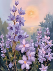 Graphic Art by Pär "Wild Flower 2572"