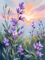 Graphic Art by Pär "Wild Flower 2574"