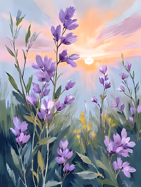 Graphic Art by Pär "Wild Flower 2574"