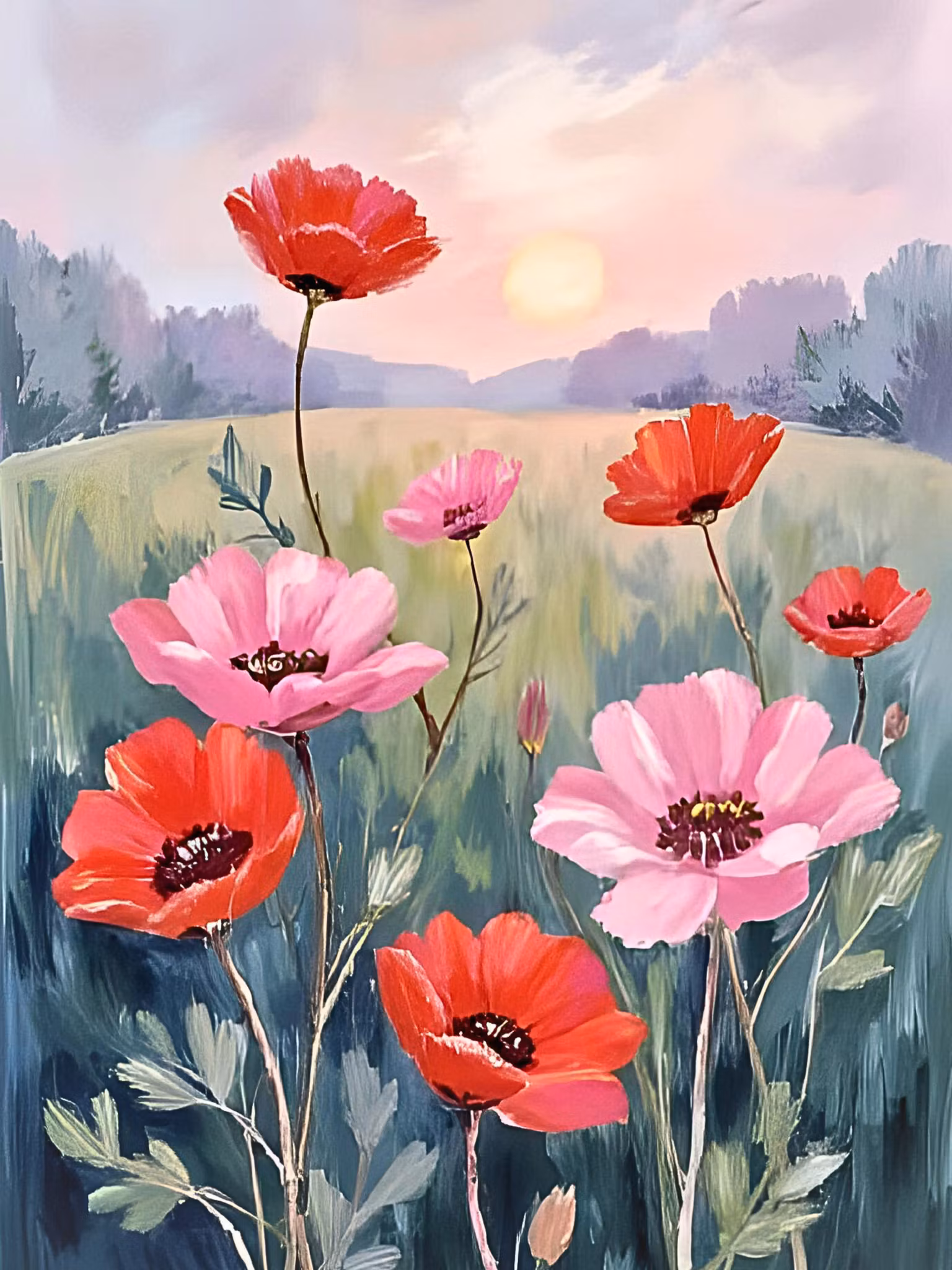 Graphic Art by Pär "Wild Flower 2576"
