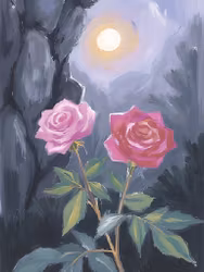 Graphic Art "Wild Flower 3223"