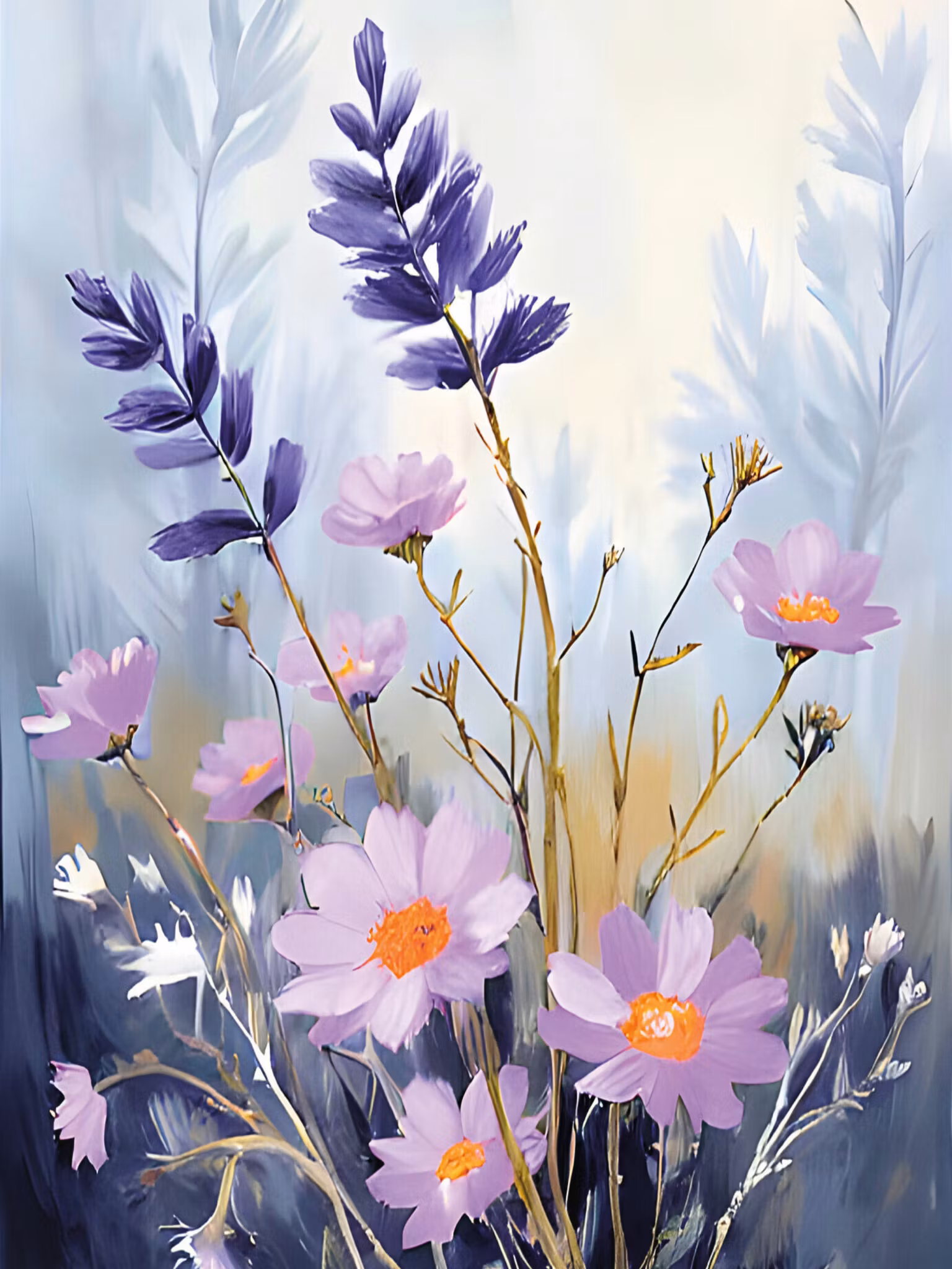 Graphic Art "Wild Flower 3225"