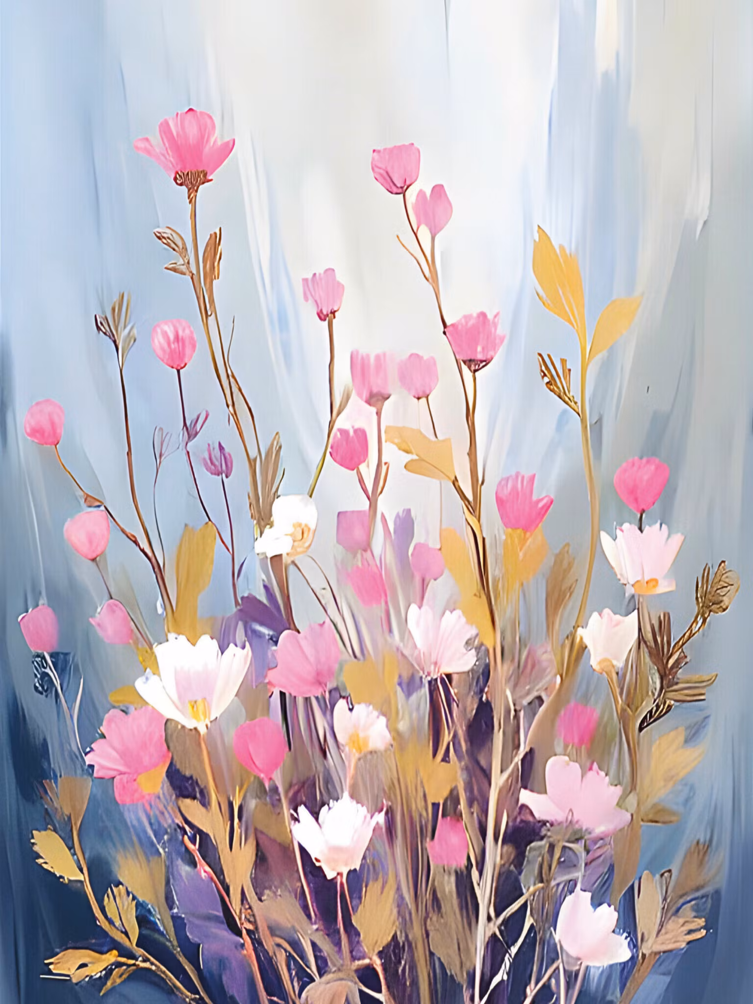 Graphic Art "Wild Flower 3229"