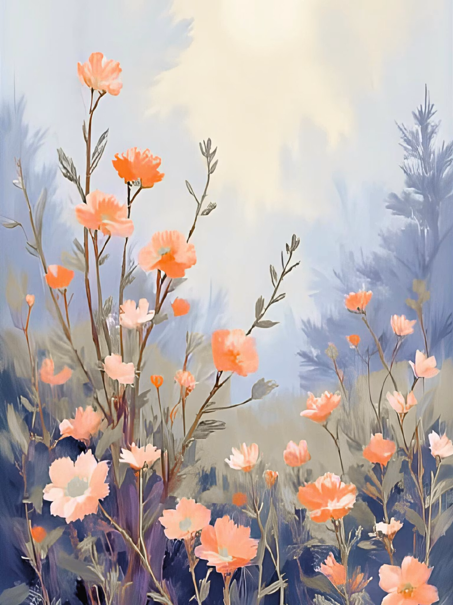Graphic Art "Wild Flower 3231"