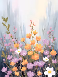 Graphic Art "Wild Flower 3235"