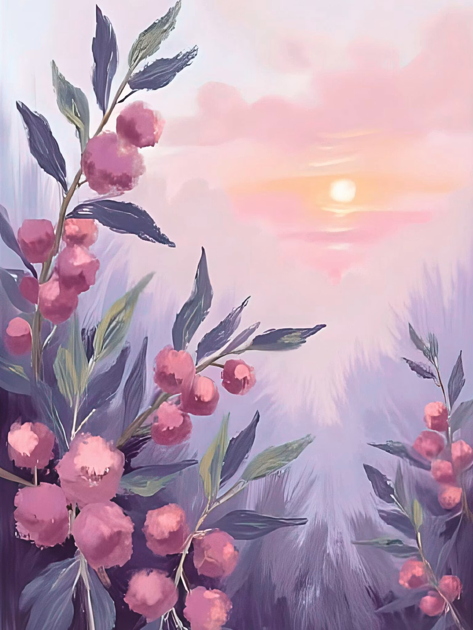 Graphic Art "Wild Flower 3241"