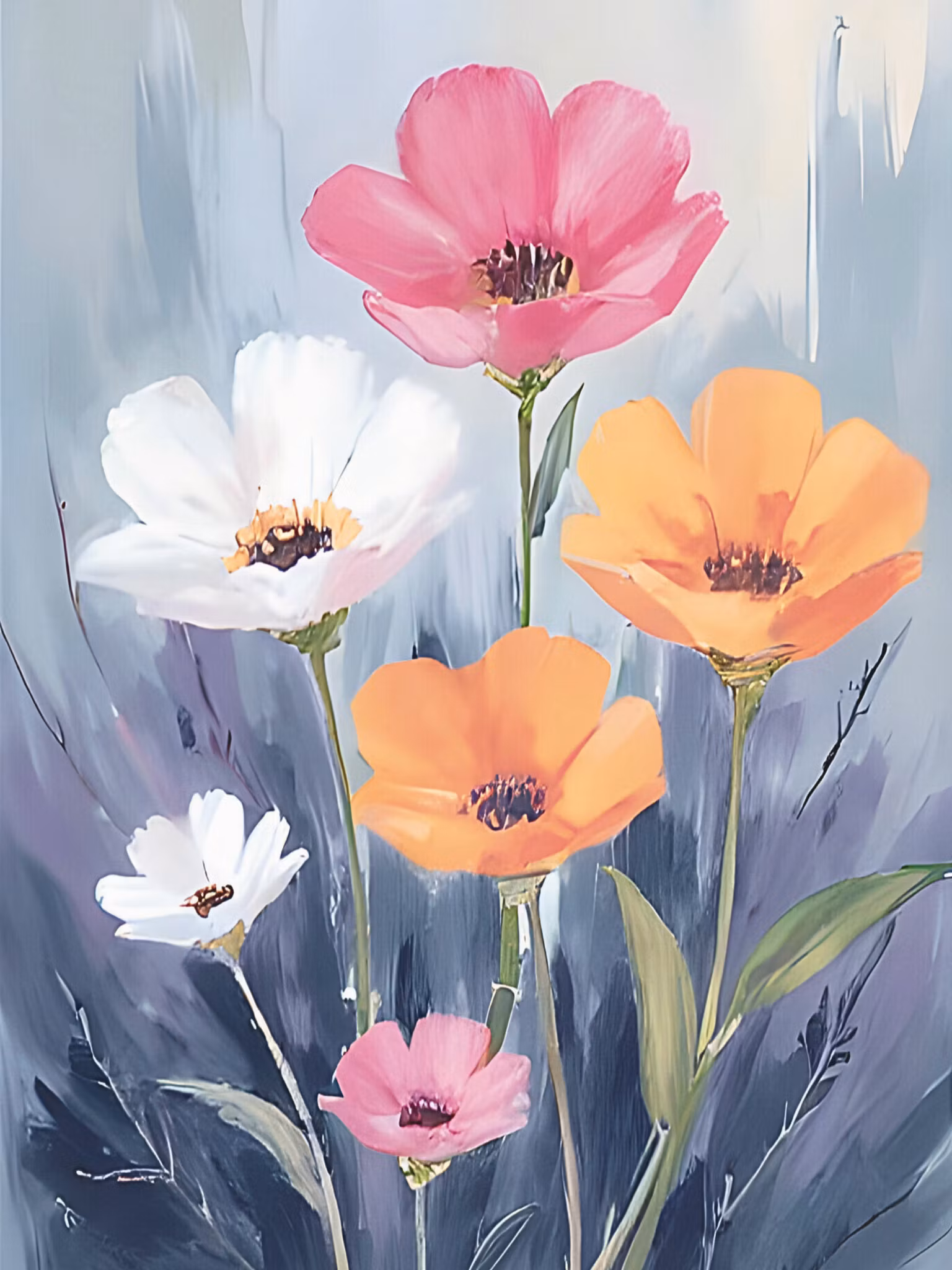 Graphic Art "Wild Flower 3247"