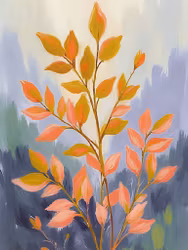Graphic Art "Wild Flower 3249"