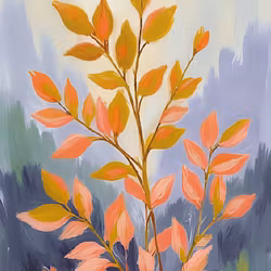 Graphic Art "Wild Flower 3249"