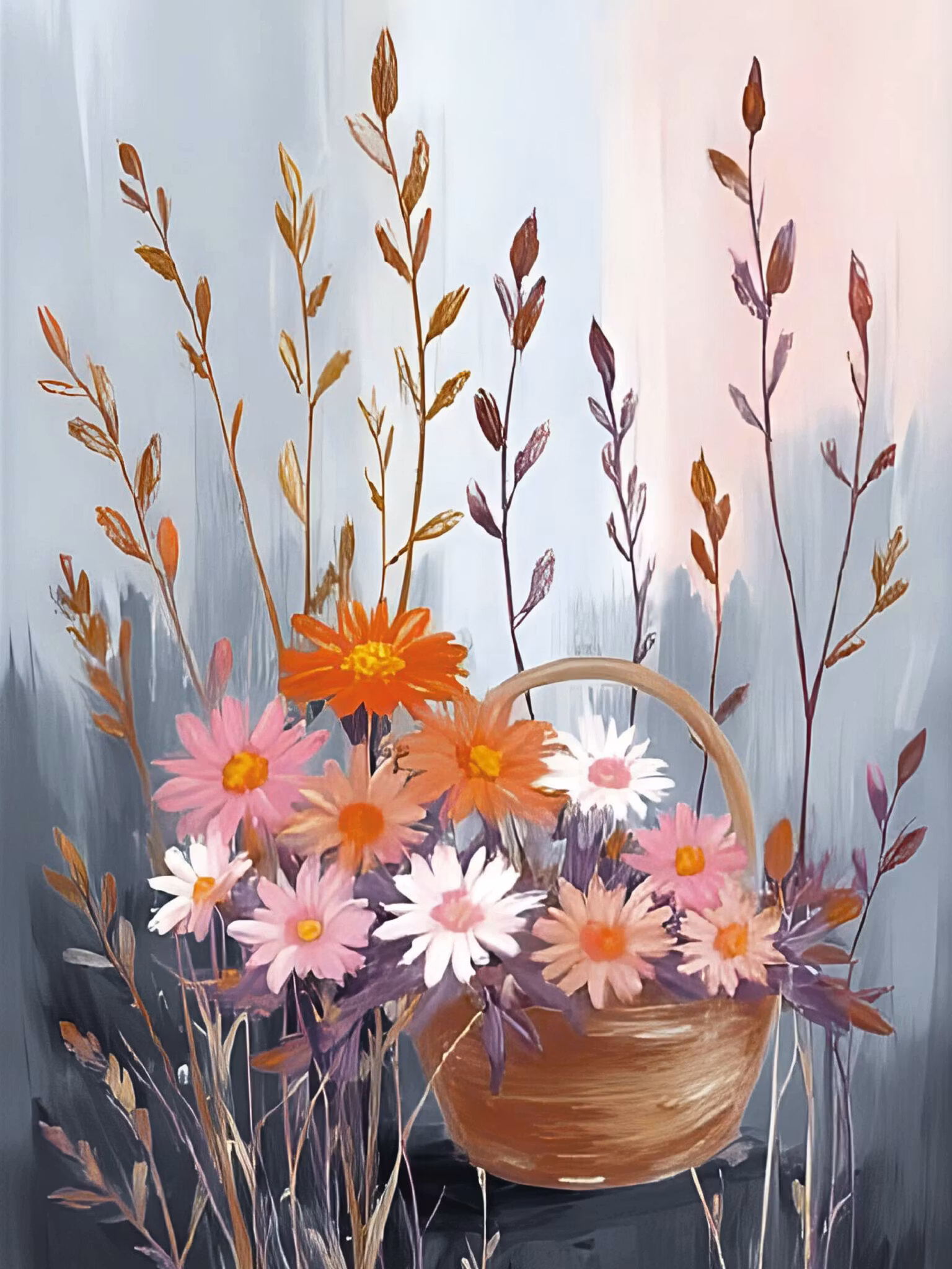 Graphic Art By Pär "Wild Flower 4123"