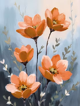 Graphic Art By Pär "Wild Flower 4137"