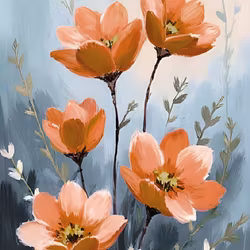Graphic Art By Pär "Wild Flower 4137"