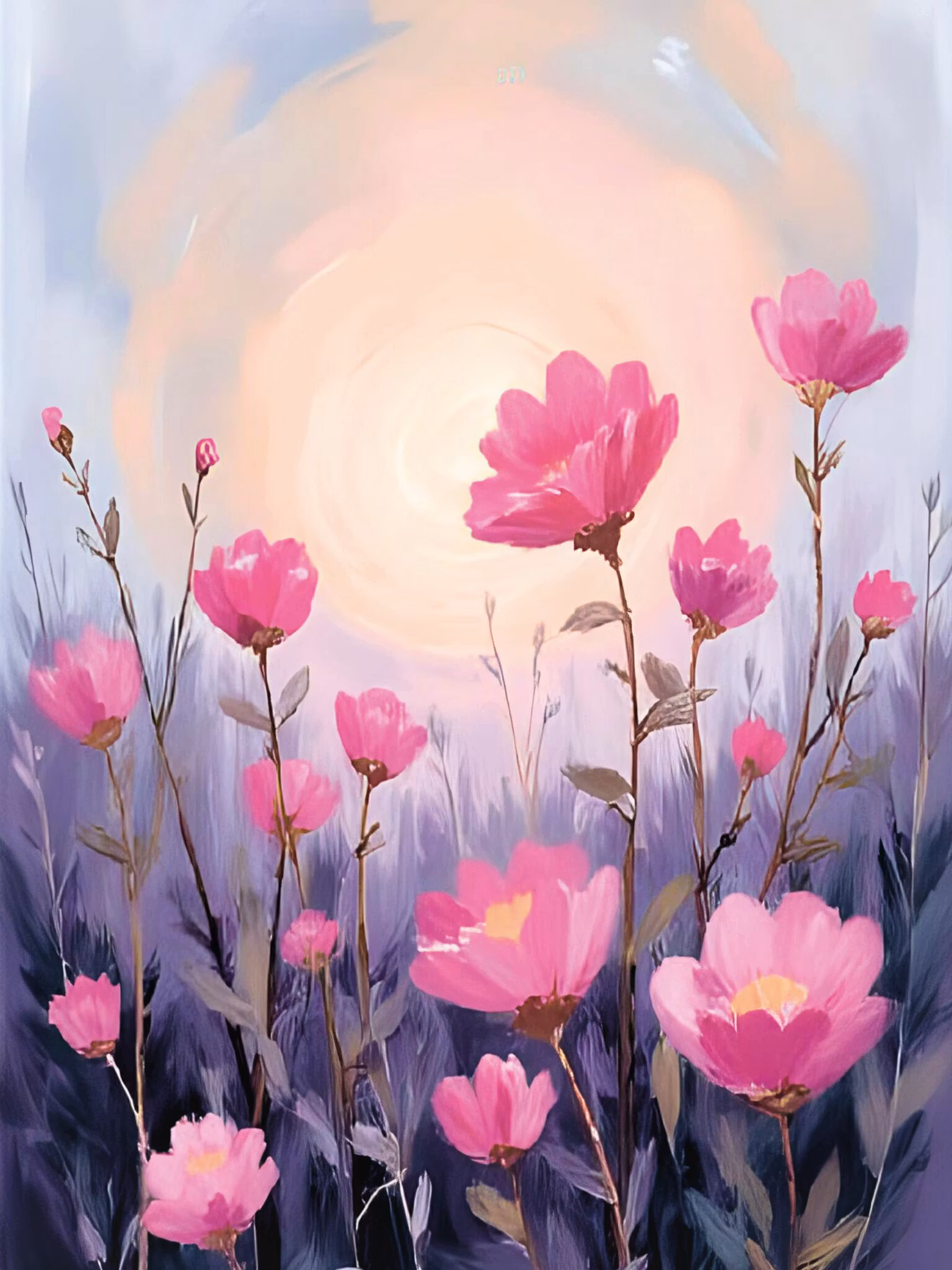 Graphic Art By Pär "Wild Flower 4139"