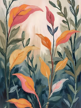 Graphic Art By Pär "Wild Flower 4163"