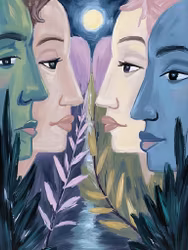 Graphic Art By Pär "Wild Flower 4165"
