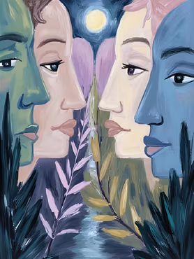 Graphic Art By Pär "Wild Flower 4165"